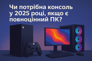 Чи потрібна консоль у 2025 році, якщо є повноцінний ПК? фото