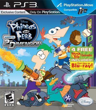 Phineas and Ferb: Across the 2nd Dimension ps3092 фото