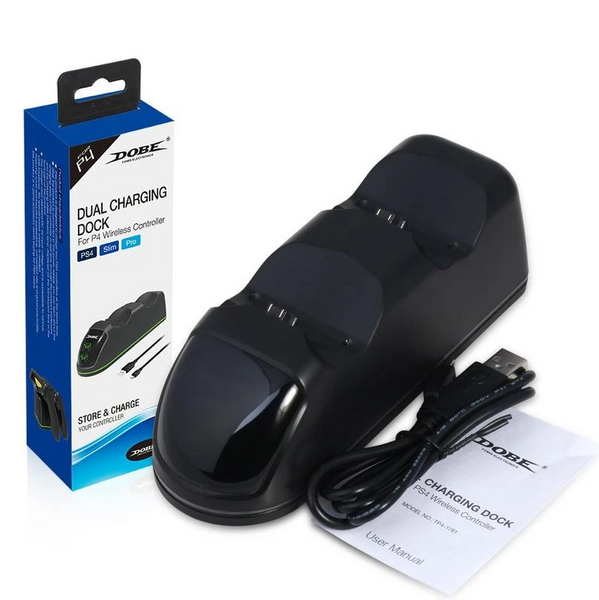 Док станція DOBE Dual Charging Dock (TP4-889) для геймпадів DualShock 4 30006 фото