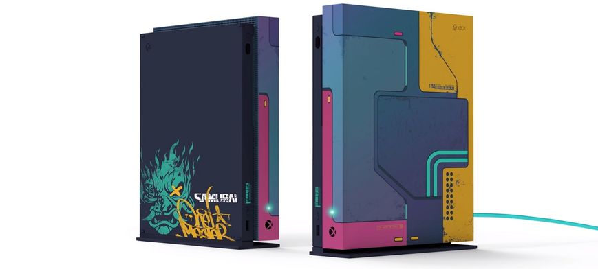 Microsoft Xbox One X 1TB Cyberpunk 2077 Limited Edition Б\В 90008 фото