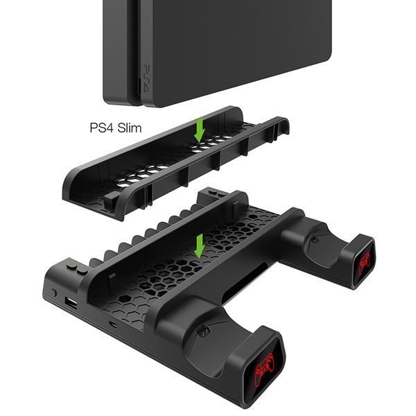 Багатофункціональна підставка для PlayStation 4, PS4 Slim/PS4 Pro від DOBE (TP4-19076) 30004 фото