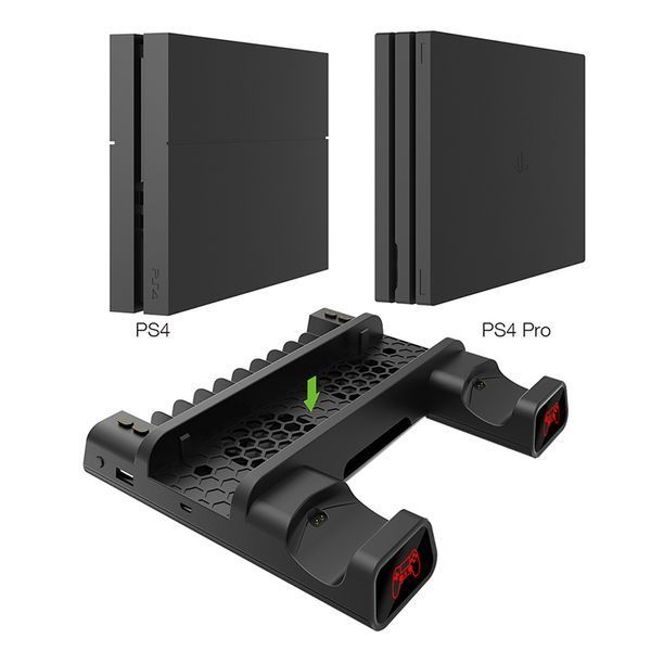 Багатофункціональна підставка для PlayStation 4, PS4 Slim/PS4 Pro від DOBE (TP4-19076) 30004 фото