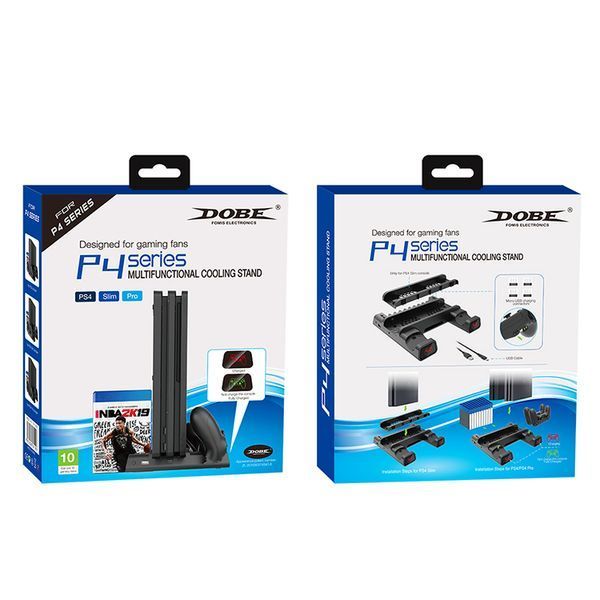 Багатофункціональна підставка для PlayStation 4, PS4 Slim/PS4 Pro від DOBE (TP4-19076) 30004 фото
