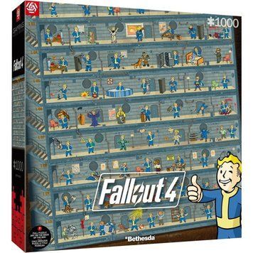 Пазл Fallout 4 Perk Poster Puzzles 10031 фото